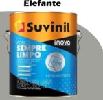 TINTA ACRILICA FOSCO SEMPRE LIMPO INOVA 3,2L ELEFANTE (D161) SUVINIL SUPER LAVAVEL