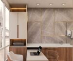 PORCELANATO MARMO GRIS POLIDO MARMORIZADO 80X160 ELIANE (2,56)/
