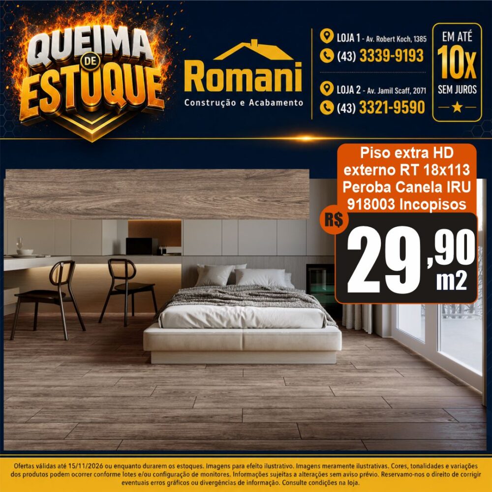 piso hd regua reroba canela incopisos ext queima de estoque londirna
