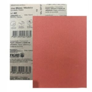 LIXA MASSA TIGRE G120 PROFISSIONAL 225X275MM REF800