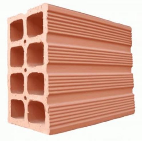 TIJOLO 8 FUROS 11,5X19X19 SAPOPEMA UNIDADE