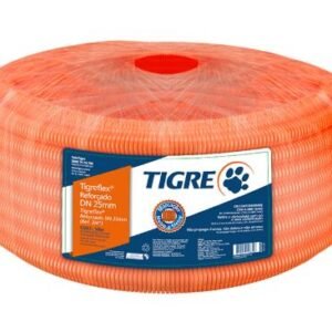 ELETRODUTO CORRUGADO REF LARANJA 25MM (3/4) ROLO 50M TIGREFLEX
