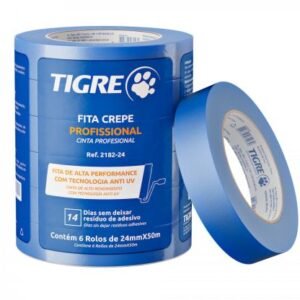 3edf3adb-fa31-44da-aff4-9d5a31bd71c5 FITA CREPE AZUL PROFISSIONAL AINTI-UV 24MMX50M TIGRE 62182024