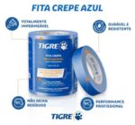FITA CREPE AZUL PROFISSIONAL AINTI-UV 48MMX50M TIGRE 62182048
