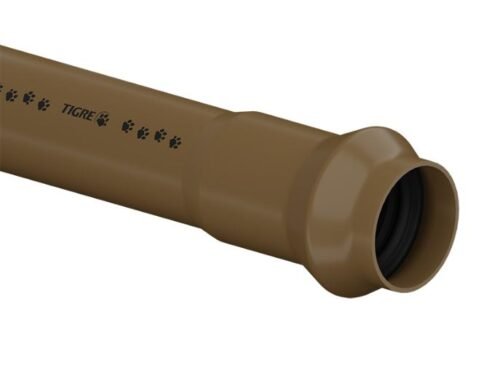 TUBO PVC PBA JEI CLASSE "12" 60MM DN50 BARRA 6MT TIGRE 10220610