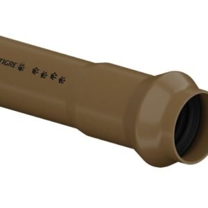 TUBO PVC PBA JEI CLASSE "12" 60MM DN50 BARRA 6MT TIGRE 10220610