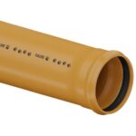TUBO COLETOR ESGOTO JEI DN150 BARRA 6M PEVESUL (ENC15)