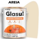 TINTA ACRILICA FOSCA GLASU PINTURA ESSENCIAL 3,6L AREIA (RM003) SUVINIL