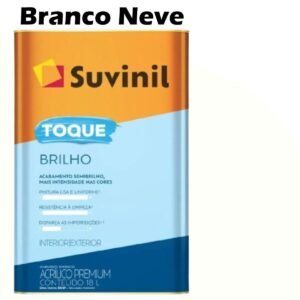 d1d9f6e5-47f5-45ab-ac98-fc92d497e6c7 TINTA ACRILICA SEMI-BRILHO TOQUE BRILHO 18L BRANCO NEVE SUVINIL
