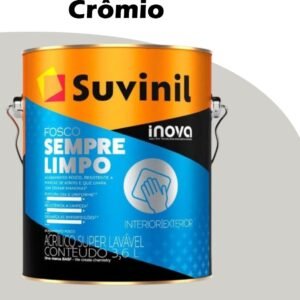 c5eece7c-67a0-42be-8b63-220eb552db5a TINTA ACRILICA FOSCO SEMPRE LIMPO INOVA 3,2L CROMIO SUVINIL SUPER LAVAVEL