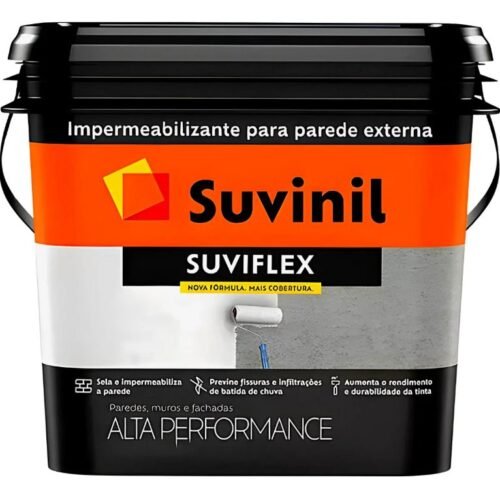 TINTA IMPERMEABILIZANTE SUVIFLEX 14KG BRANCO 12L SUVINIL