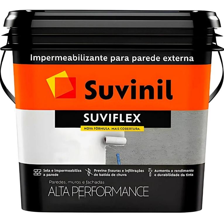 TINTA IMPERMEABILIZANTE SUVIFLEX 14KG BRANCO 12L SUVINIL