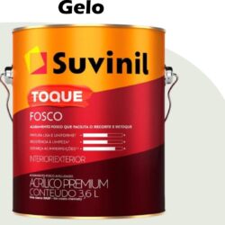 TINTA ACRILICA TOQUE FOSCO (CLASSICA) 3,6L GELO SUVINIL