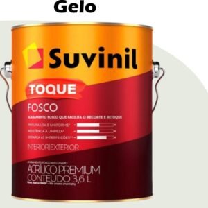b5ee9f94-40a7-4a36-96df-8379aac8ca78 TINTA ACRILICA TOQUE FOSCO (CLASSICA) 3,6L GELO SUVINIL