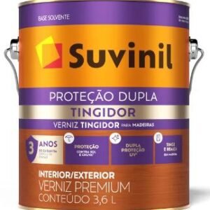 VERNIZ TINGIDOR PROTECAO DUPLA BRILHANTE 3,6L MOGNO SUVINIL