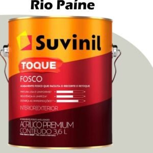 1142bfb1-623e-4d3e-9241-fa1b3c03741d TINTA ACRILICA TOQUE FOSCO (CLASSICA) 3,6L RIO PAINE SUVINIL