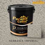 REVESTIMENTO ACRILICO PEDRAS NATURAIS 20KG NEBRASCA IMPERIAL PARANA COLOR