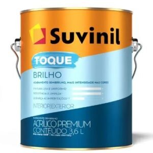 f0ff2c6e-6f99-4767-8213-bb19d010266f TINTA ACRILICA SEMI-BRILHO TOQUE BRILHO 3,6L BRANCO NEVE SUVINIL