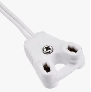 SOQUETE CEBOLINHA PARA LAMPADA FLUORECENTE ( T10 - T8 ) G13 ENCAIXE PP COM RABINHO