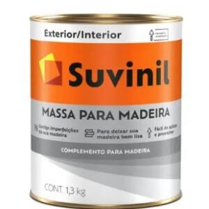 b6b6c6e3-5c46-46ee-a819-68bef3138731 MASSA PARA MADEIRA COMPLEMENTO 0,9L 1,3KG SUVINIL