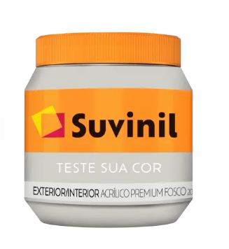 TINTA PREMIUM FOSCO TESTE SUA COR 0,2L SUVINIL BASE A
