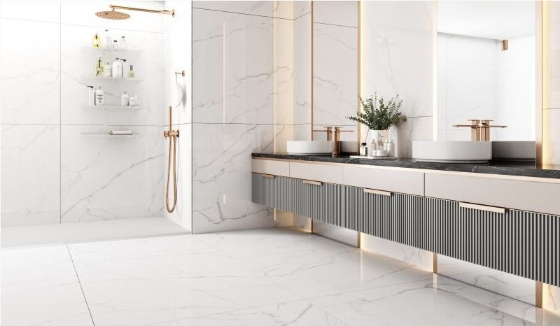 ba960795-4e1e-4298-bf1b-f70b8205effa PORCELANATO POLIDO CALACATA LIGHT 119X119 GAUDI (2,83)