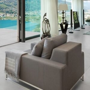PORCELANATO ACETINADO RT 84X84 BARCELONA PLATA DELTA 2,80