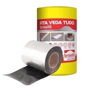 FITA VEDA TUDO MULTIUSO ALUMINIO 10CM X 10M BRASILIT