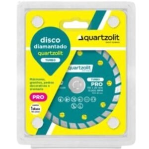 82d9690d-5929-4f61-9993-3c2d465eeb3d DISCO DIAMANTADO TURBO PRO 110X20MM QUARTZOLIT