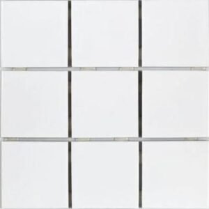 REVESTIMENTO CER PISCINA/FACHADA 10X10CM BRANCA BRILHANTE CERAL (2,07)