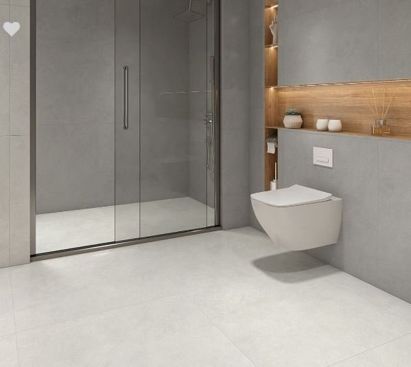 PISO CEMENT GRIGIO MATE ACETINADO 88X88 FORMIGRES (2,32)*