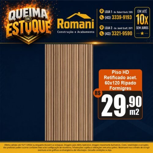PISO GRAN RIPADO MR 60X120 FORMIGRES 2,16*