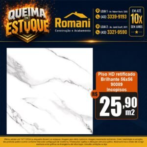 PISO RETIFICADO 90089 INCOPISOS 56X56 (2,27)*