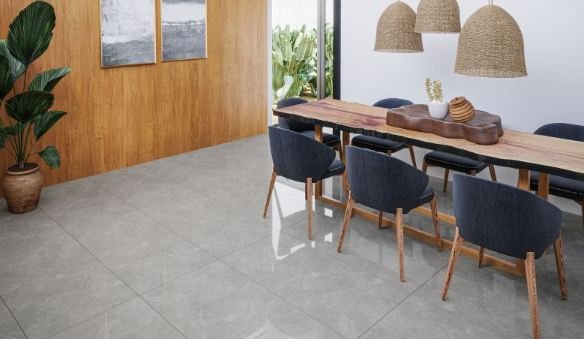 PORCELANATO POLIDO RETIFICADO ROMA GRIS 60X119 GAUDI (2,15)