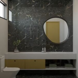 PORCELANATO SAINT BLACK 119X119 GAUDI 2,83MT