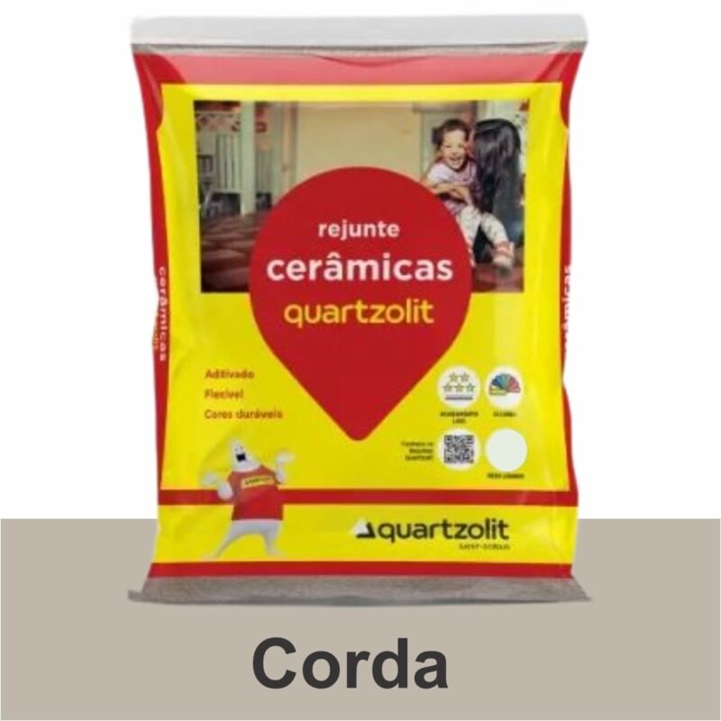 REJUNTE CERAMICO FLEX 5KG CORDA QUARTZOLIT