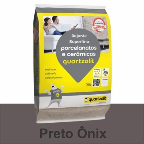 dde42fdc-4ee1-49b9-aa8b-be404bc54ea6 REJUNTE PORCELANATO FLEX 1KG PRETO ONIX QUARTZOLIT