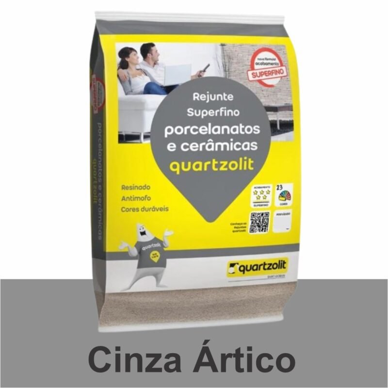491428e9-c644-45ed-9745-2e7acce69e45 REJUNTE PORCELANATO FLEX 5KG CINZA ARTICO QUARTZOLIT