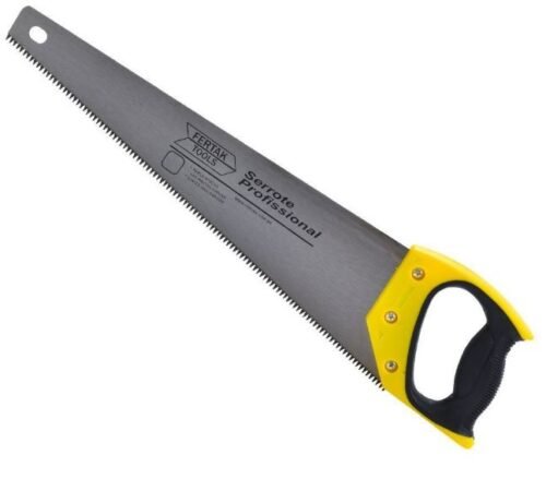Serrote Profissional cabo plástico 18 polegadas amarelo Fertak 7210