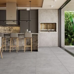 PORC. BROADWAY DARK GREY NATURAL EXT RT 81X81 GAUDI (2,64)