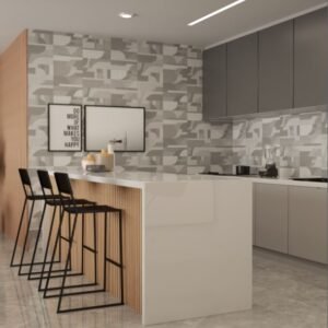 PORCELANATO EGEO GREY POLIDO RET. 119X119 GAUDI (2,83)