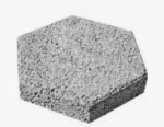 PISO PAVER DRENANTE SEXTAVADO 25X25X6CM UNIDADE (0,05M2)