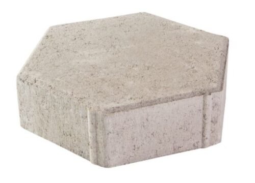 PISO PAVER LISO SEXTAVADO 25X25X6CM UNIDADE (0,05M2)
