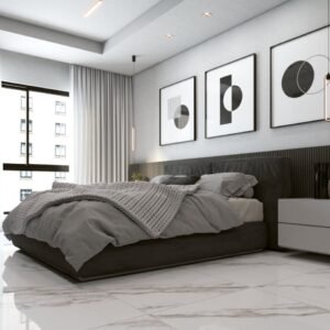 PORCELANATO DHARMA ARGENTA POLIDO 90X90 DELTA NOVA (2,43)