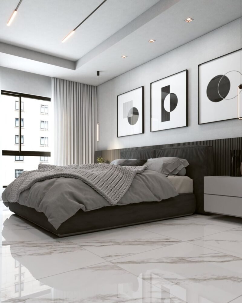PORCELANATO DHARMA ARGENTA POLIDO 90X90 DELTA NOVA (2,43)