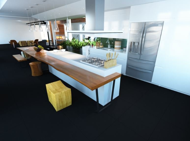 PORCELANATO ACETINADO RETIFICADO TERRA NERA BLACK 84X84 DELTA (2,80)