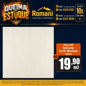PISO BRILHANTE 61X61 HD MONTREAL CERAL (2,65)*