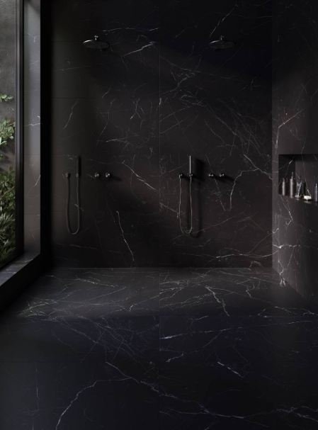 PORCELANATO MARQUINA EBANO NATURAL 90X90 ELIANE (2,43)/