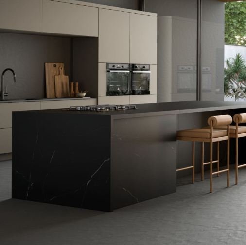 PORCELANATO MARQUINA EBANO NATURAL 90X90 ELIANE (2,43)/