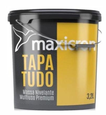 MASSA NIVELANTE MULTIUSO PREMIUM TAPA TUDO 3,2L 1,2KG MAXICRON